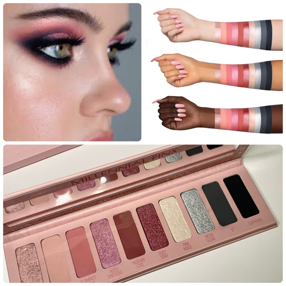 Melt Cosmetics NIB Millennial Pinx Eyeshadow Palette